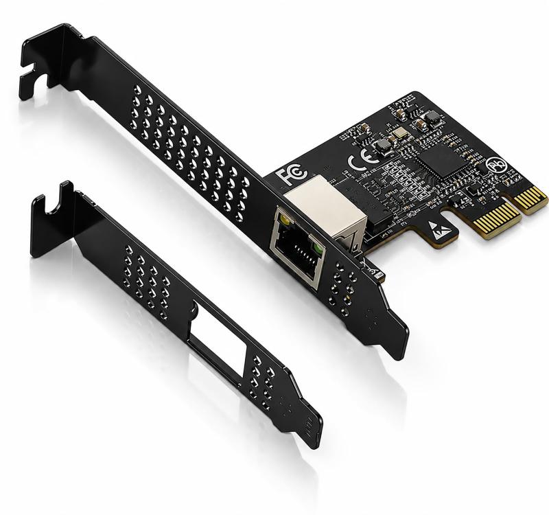 5Gbps Lanカード Realtek RTL8126 5G PCIe 接続 NIC 高速データ転送 NIC