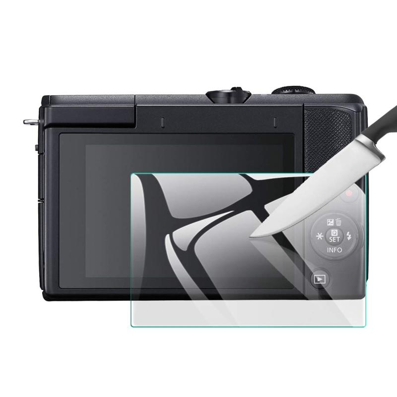 EternalStars 3枚 液晶保護フィルム カメラスクリーンプロテクターガラス 硬度9H フルカバープロテクション 対応カメラモデルはCanon EOS M200です