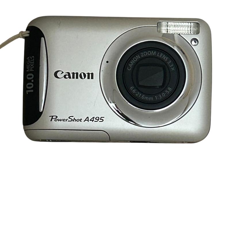 Canon デジタルカメラ PowerShot A495 1000万画素 光学3.3倍ズーム 2.5型液晶 単3形電池対応