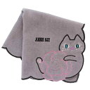 ANNA SUI (アナスイ) タオルハンカチ (薔薇&ネコ刺繍) 猫 猫柄 ハンカチタオル ハンドタオル レディース ハンカチ (約25cm/綿100%) 1...
