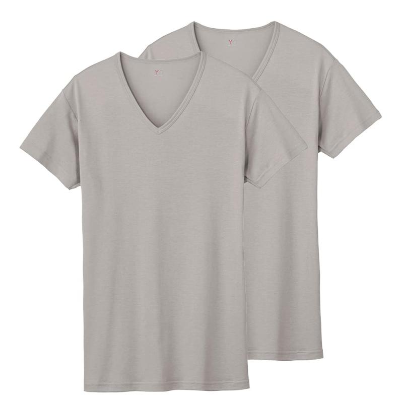 樂天商城 - [グンゼ] Tシヤツ Vネツクドライ&クール 抗菌防臭 消臭加工 YV11152メンズ
