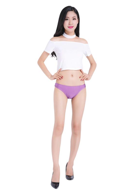 ツルツルニット ローライズ ソング ショーツ (KN88) (レディースMLサイズ