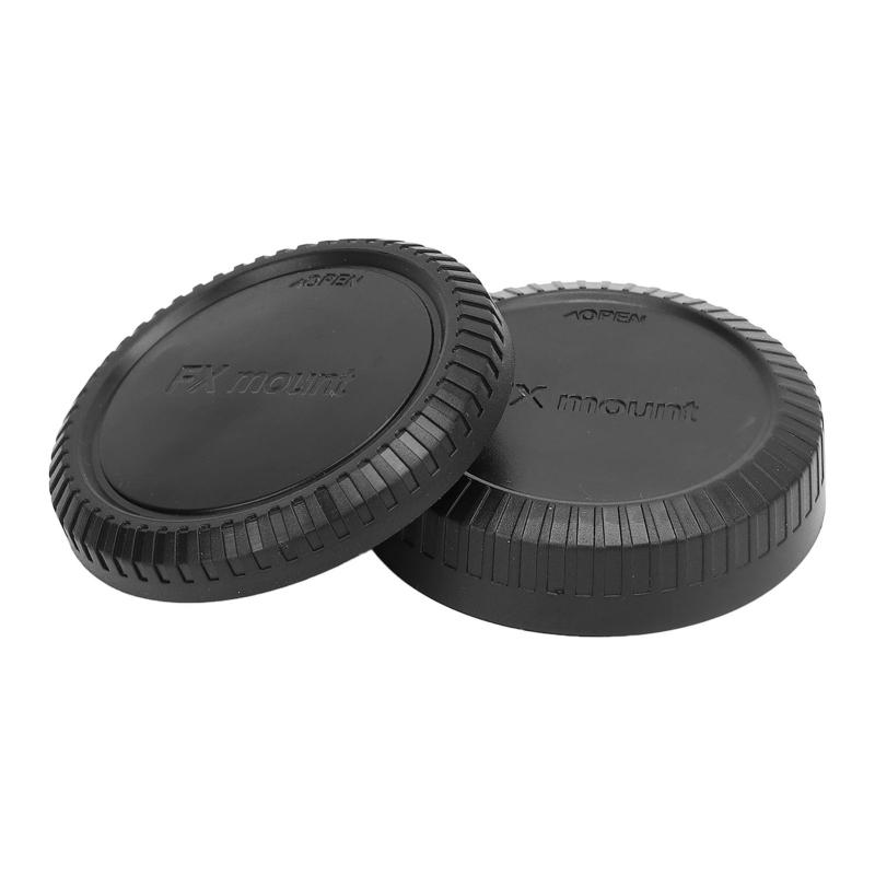 Rakuten - カメラボディキャップとリアレンズキャップカバーキット、FXカメラXマウントX-PRO1 X-PRO2 X-PRO3 X-S10 X-E1 X-H1 X-T1 X-T2 X-T3 X-T4ボディとレンズの交換用