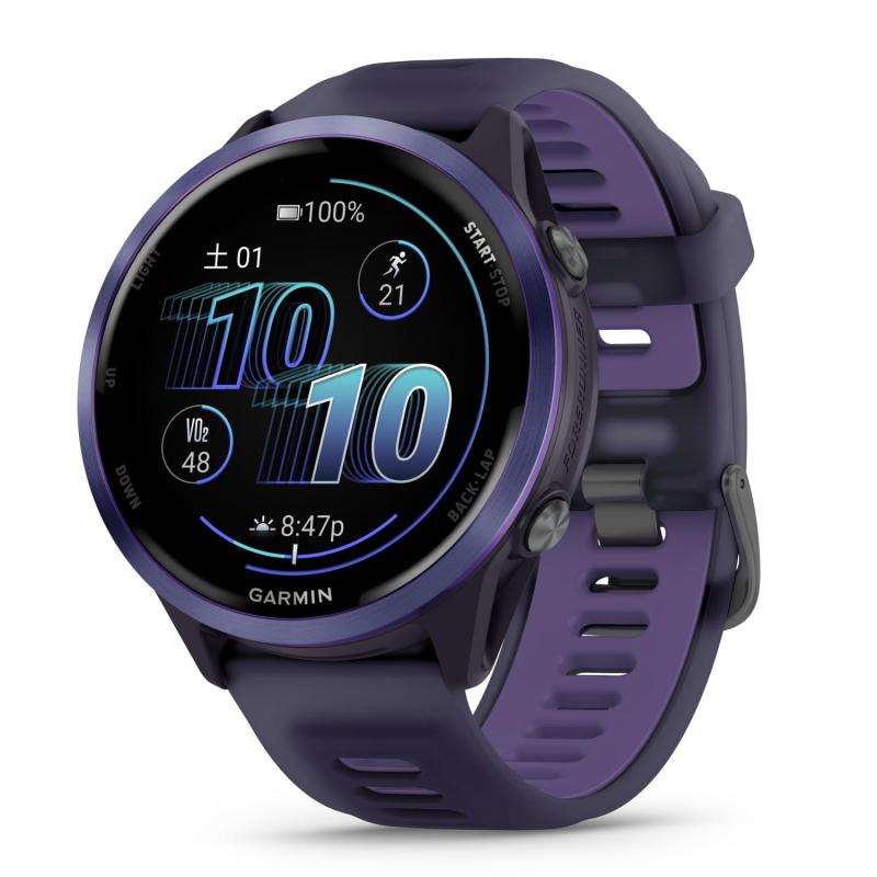 GARMIN(ガーミン) GPSランニングウォッチ Forerunner 570 42mm/47mm 2つのサイズ 【ロングバッテリー/超軽量/高精度GPS/色鮮やかなAMOLEDディスプレイ/スピーカー&マイク内蔵/睡眠スコア・Body Bat