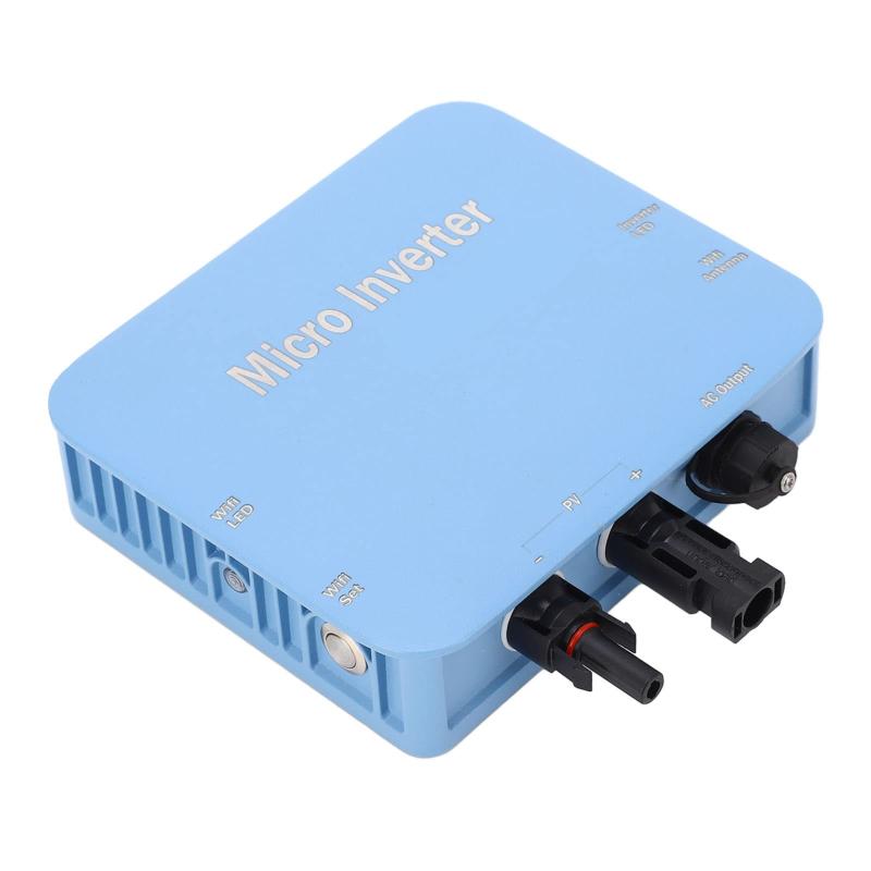 2 個の 300W ソーラーパネル用 600W 防水マイクロソーラーインバーター 広い入力電圧を備えた MPPT グリッドタイインバーター