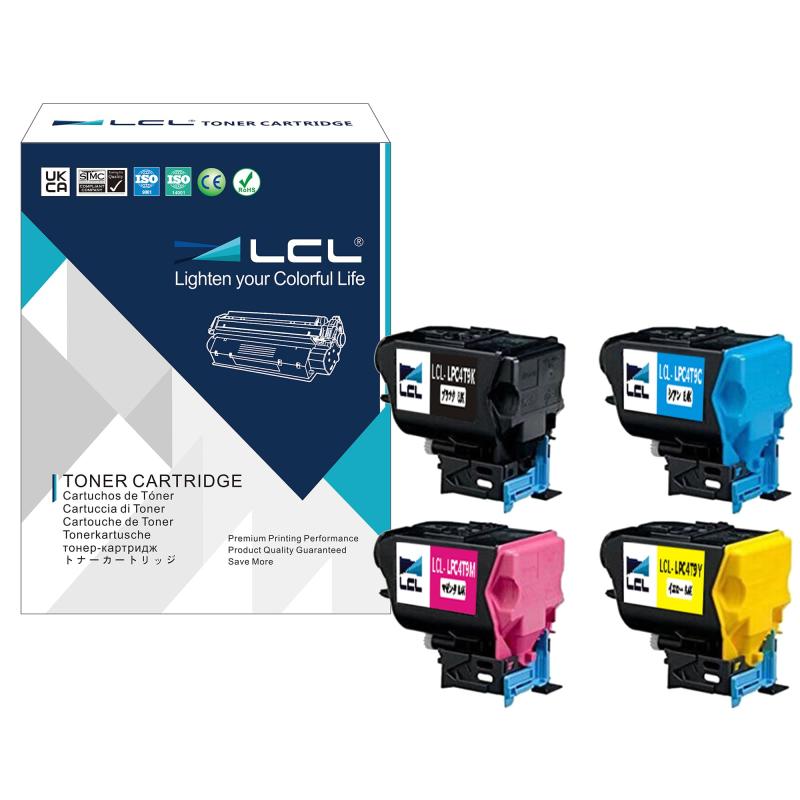 LCL エプソン用 互換トナーカートリッジ LPC4T9 4色セット