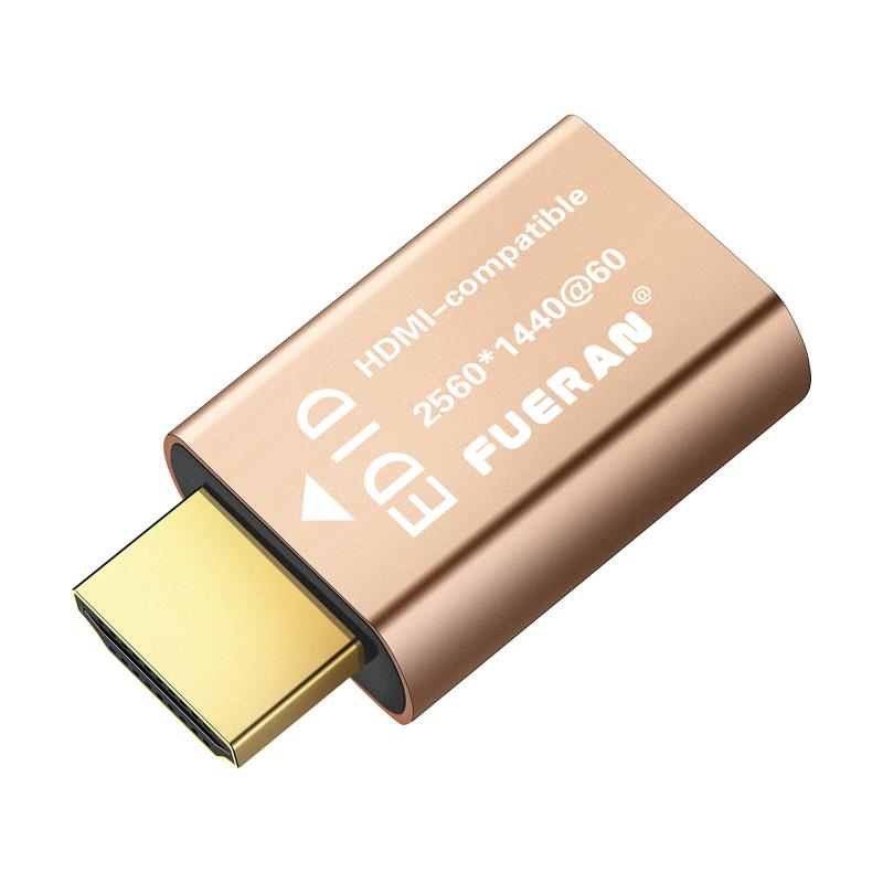 FUERAN HDMI拡張表示標識データエミュレーターを通す、ビデオスプリッタ、スイッチとストレッチャーに用いられるフィットheadless-1920 X 1080 – 3840 x 2160 @ 60hz