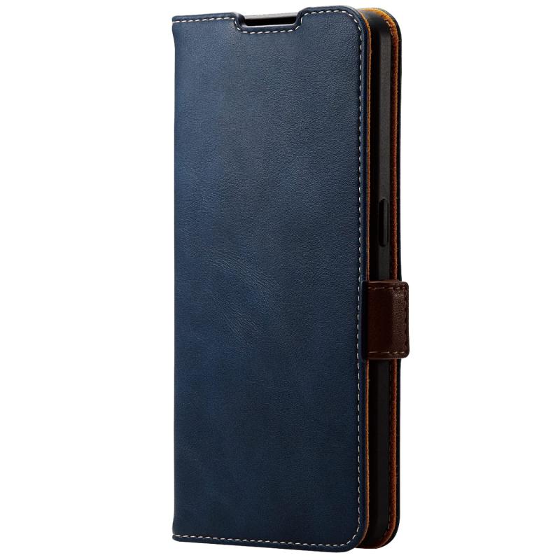 Rakuten - エレコム OPPO Reno7 A (OPG04) ケース カバー 手帳型 耐衝撃 レザー マグネット付きフラップ カードポケット×2 ステッチ ストラップホール付き
