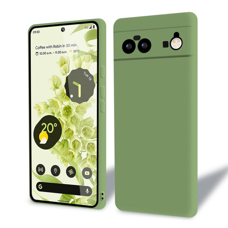 【Majiyana】に適合する Pixel ケース シリコン スリム 超薄型 衝撃吸収 軽量 米軍MIL規格 ワイヤレス充電 指紋防止 ストラップホール付き