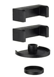 最大開口75mm 小型卓上万力 360°回転盤付き ベンチバイス クランプ 鋳鋼製 携帯用作業台 木工 導管 穴あけ 金属加工