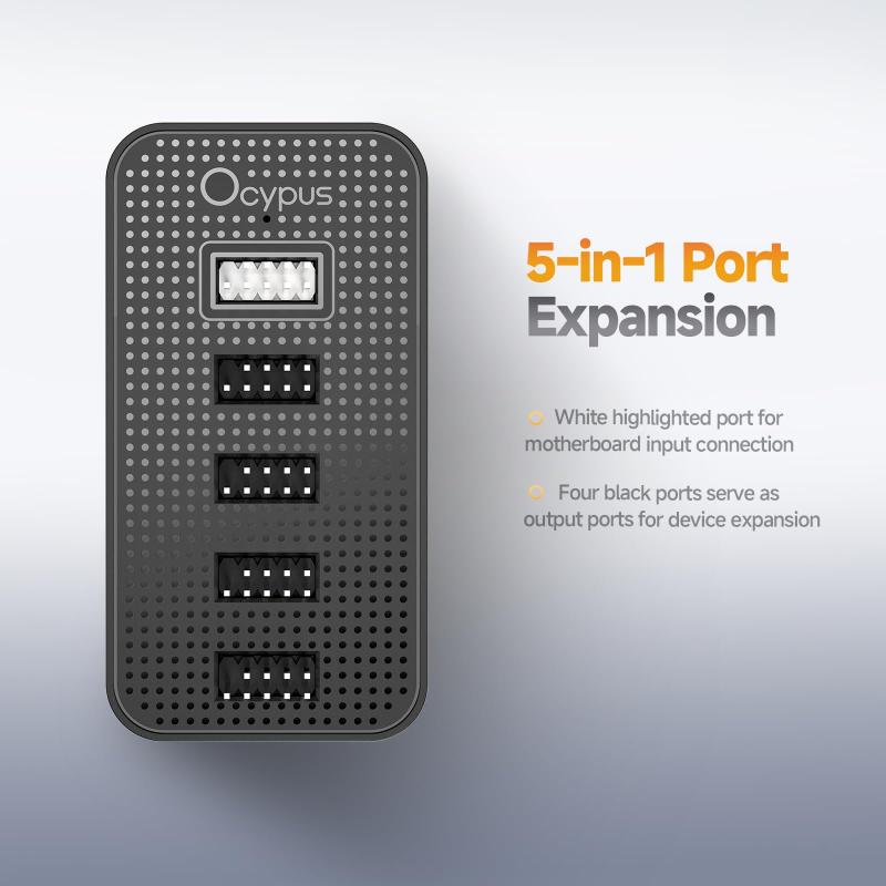 Ocypus Delta PCケース用シリーズアクセサリー、コンパクトデザイン