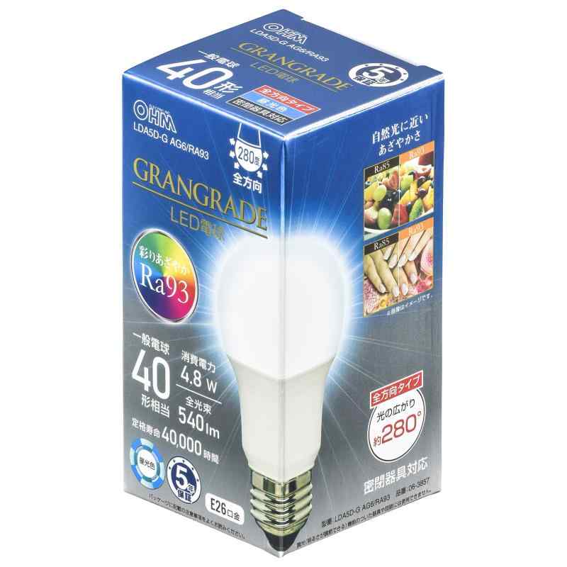 Rakuten - オーム(OHM) LED電球 E26