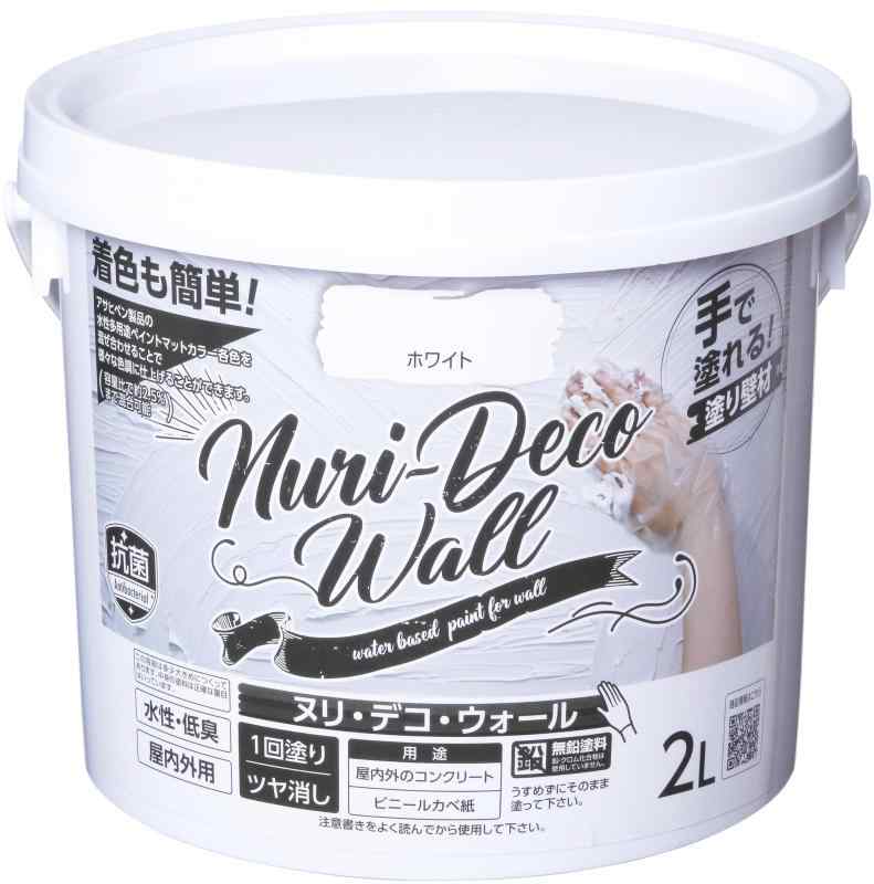 乐天商城 - アサヒペン(Asahipen)Nuri-Deco-Wall2L/5L