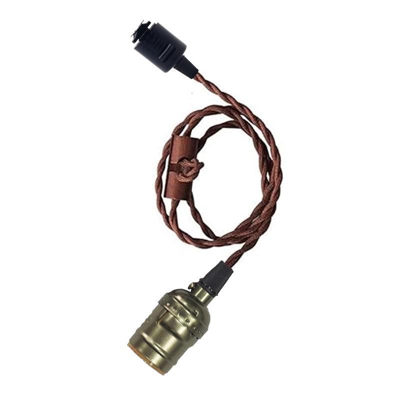 億兆堂 ペンダントライト E26口金 真鍮製 天井照明 シンプル レトロ