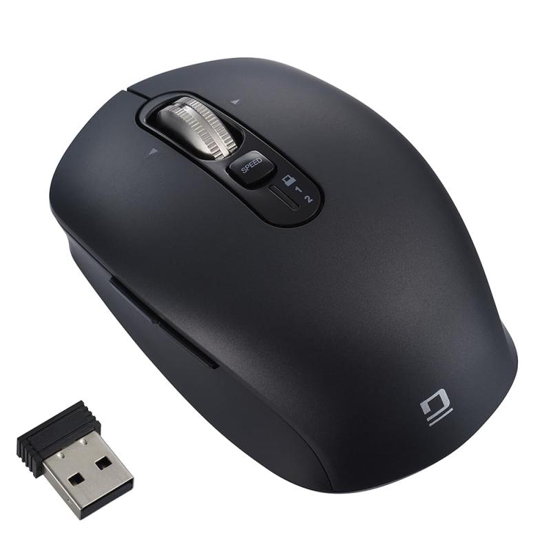 Digio2 マウス Bluetooth レシーバー 両対応 高速スクロール チルト機能