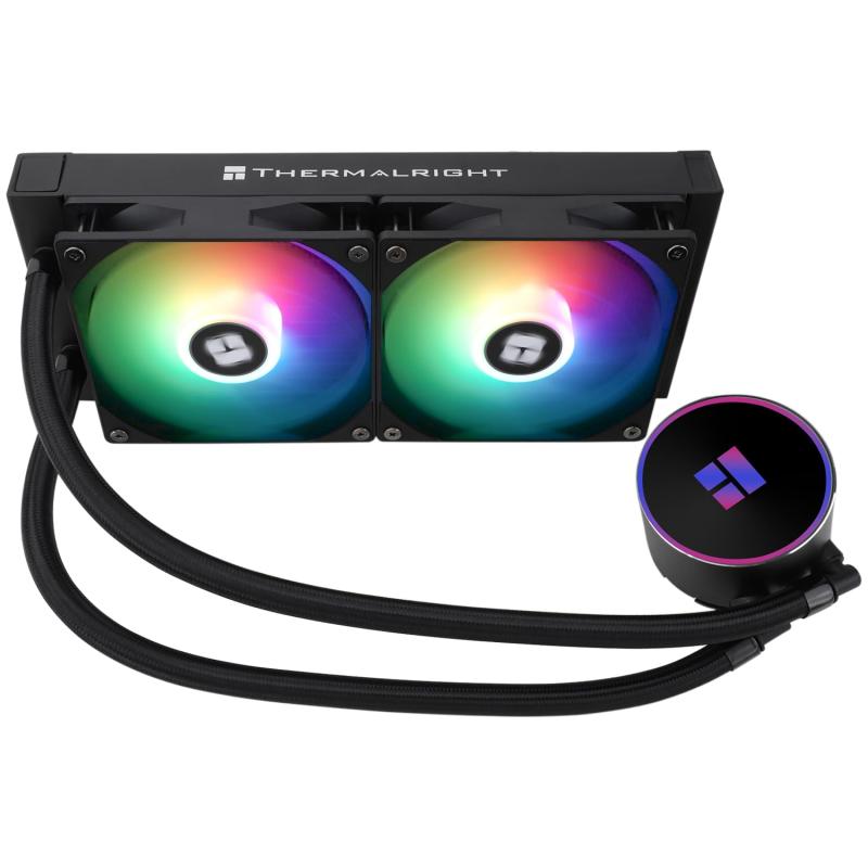 Thermalright Frozen Magic V2 CPU Aioクーラー、ダブル高性能PWMファン、1600RPM、Intel LGA1150/1151/1200/2011/1851/1700,AMD:AM4/AM5対応