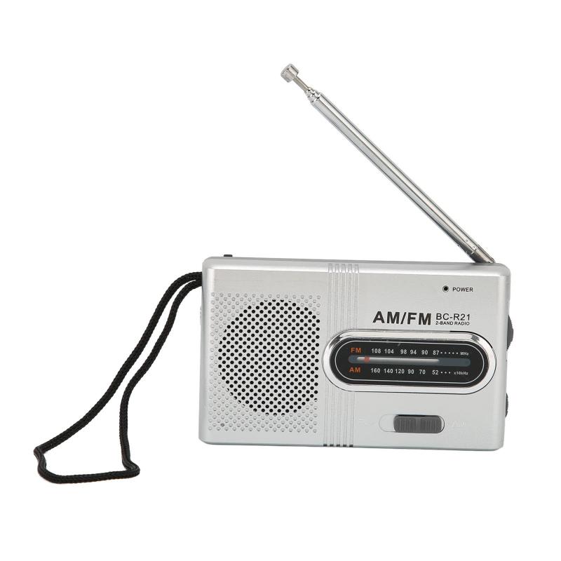 AM FMラジオ、ポータブル電池式ポケットラジオ...の商品画像