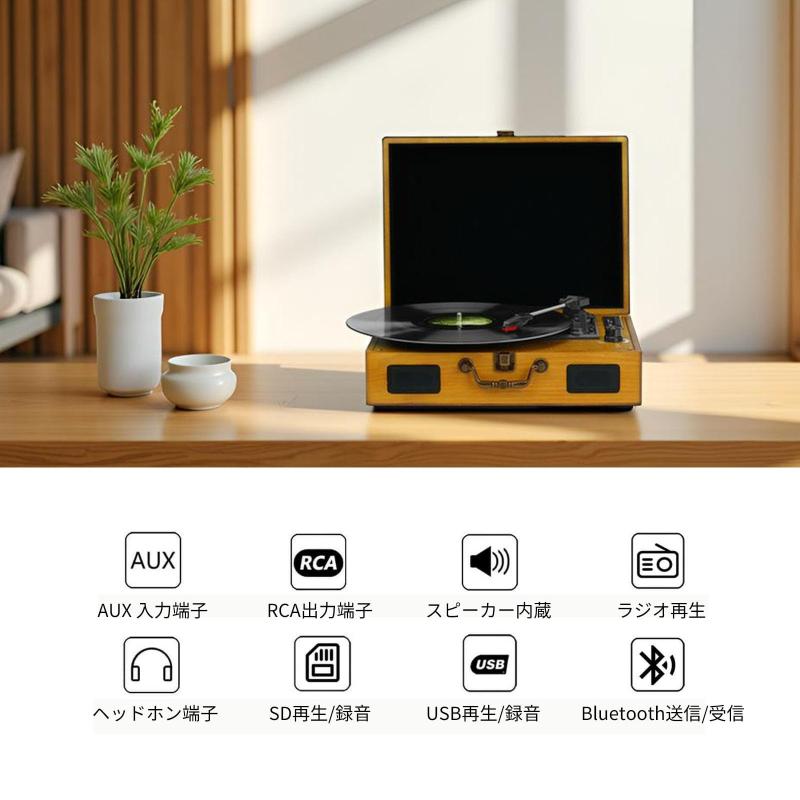 D&L SOUL レコードプレーヤー 持ち運び