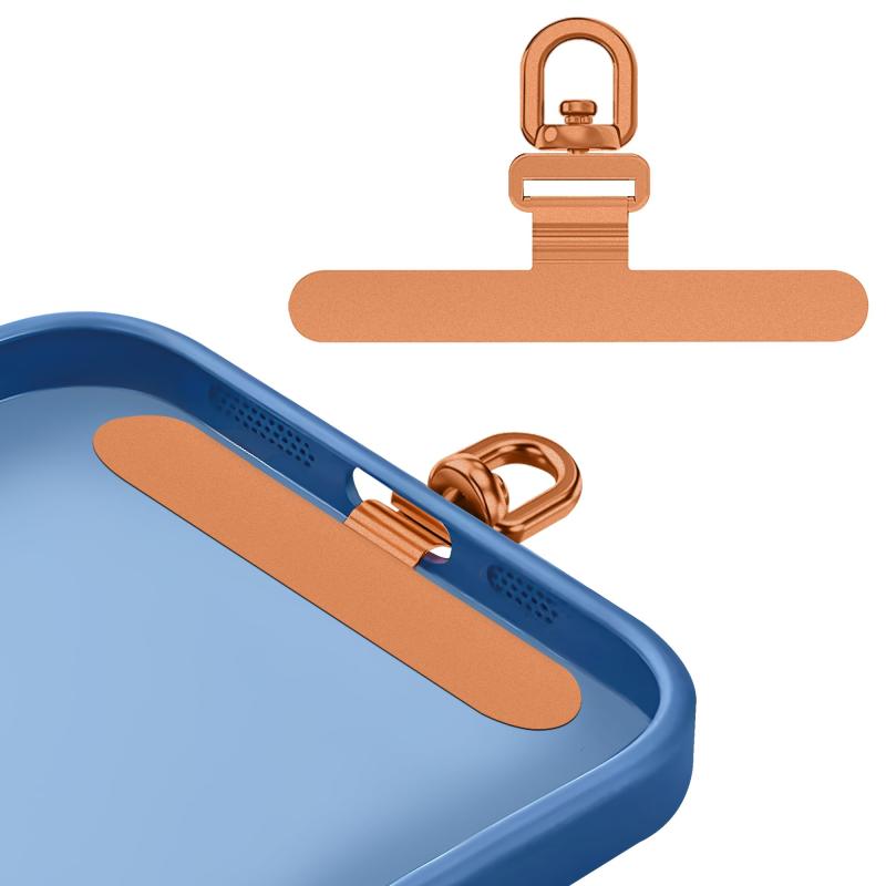 Kakuki ストラップホルダー 頑丈 0.2mm薄型金属ステンレス製 傷防止 スマホ ストラップホルダー 丈夫 切れない 浮きにくい折り曲がれ設計 スマホストラップ ストラップホール ストラップパッ