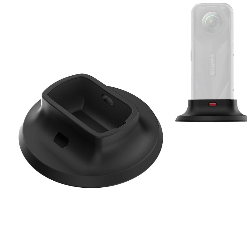 insta360 x5用 ノンスリップシリコン固定ベース insta360 x5 拡張アクセサリードック タイトフィット、傷防止、衝撃吸収 シリコン 取り付け簡単 insta360 x5アクセサリー