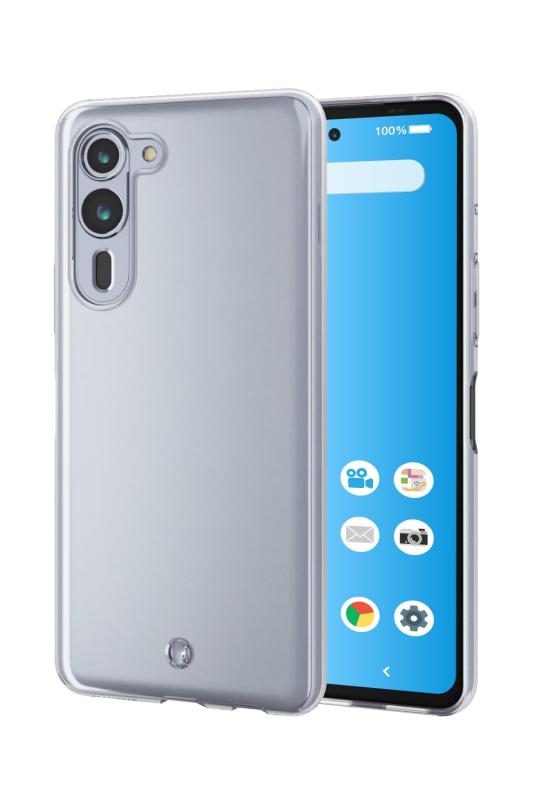 エレコム arrows We2 Plus (F-51E) ケース カバー 透明 耐衝撃 衝撃吸収 TPU ストラップホール付き 硬度 5H 傷がつきにくい キズ エアークッション カメラ保護 クリア