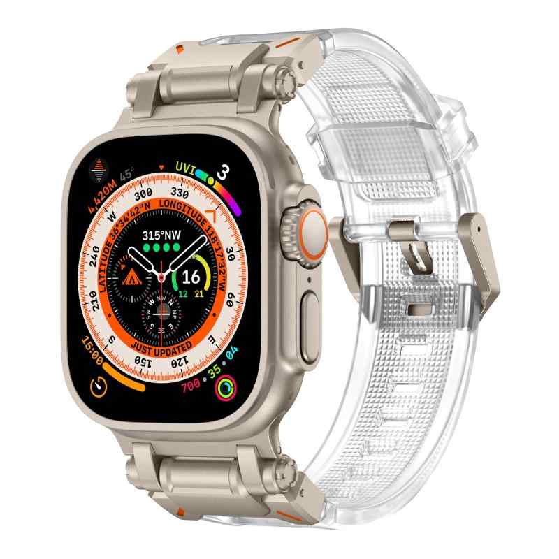 乐天商城 - Royce&Roland Apple watch バンド Ultra Ultra2 対応 (44mm 45mm 46mm 49mm) おしゃれ アップルウォッチ ウルトラ ベルト/TPU ステンレス (Series 10 9 8 7 6 5 4