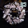 クリエイティブグローバルのブローチ バロック レトロ 花冠 エレガント 胸花 高級感 スーツ コート アクセサリー フォーマル 配飾 魅惑的 気品｜アングル3