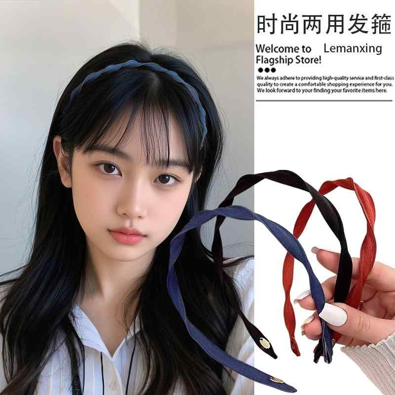 乐天商城 - ヘアバンド レディース 螺旋 細幅 シンプル 高級感 日常用 ヘアアクセサリー かわいい 少女向け 外用 精巧 ヘア飾り