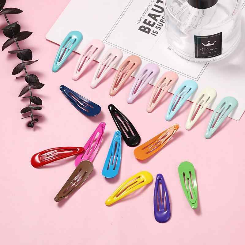 Rakuten - ヘアクリップ 韓国 ガーリー キャンディカラー ミックスカラー 小型 無痕 BBクリップ 光沢加工 ダックビル サイドクリップ かわいい ヘアアクセサリー 少女用 日常使い 軽量 シンプル カラフル