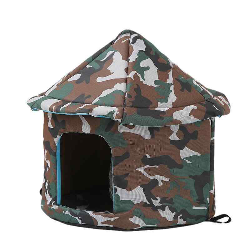 ペットハウス 犬 猫 犬小屋 屋外 キャンプ ペットベッド ペットサークル テント 折...