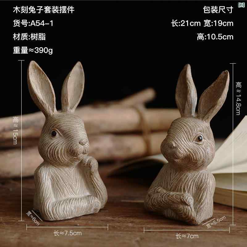 置物 レディース 庭用 ガーデニング雑貨 樹脂製 うさぎ オーナメント かわいい 動物の置物 セット 3点 マザーアンドチャイルド 兎のオブジェ 玄関 ベランダ 草花 庭 飾り 装飾品 おしゃれ 癒し系 インテリア 部屋 ディスプレイ 庭園 装飾 リアル creativeglobal01-10201498 クリエイティブグローバル サンプル画像3
