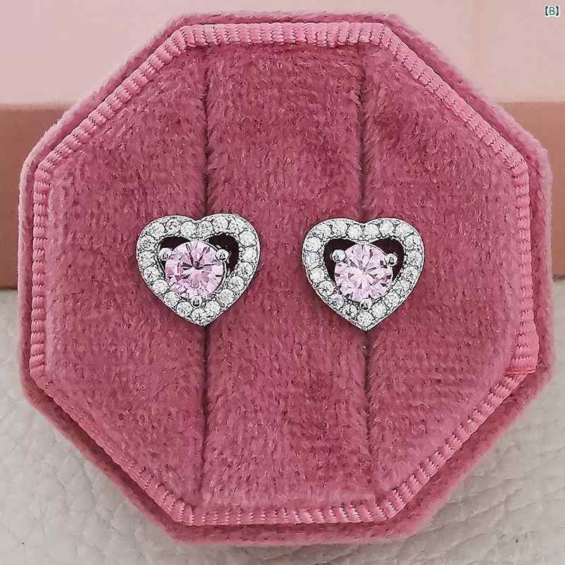 クリエイティブグローバルのピアス レディース ハート型 透かし彫り ジルコニア 彩色ストーン 耳飾り アクセサリー ファッション ジュエリー おしゃれ かわいい 上品 華やか デート パーティー 結婚式 ギフト プレゼント 耳元 演出 存在感 ジュエリー 輝き 清楚 揺れる 小ぶ｜アングル3