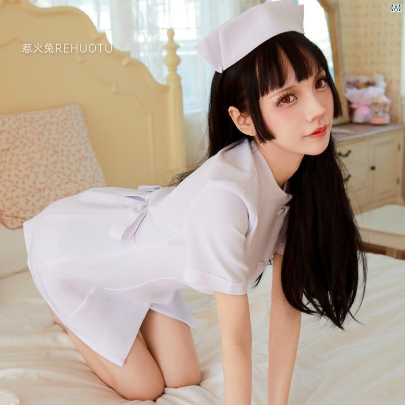 ランジェリー レディース コスプレ 衣装 ナース服 制服 セクシー かわいい ミニ丈 ...