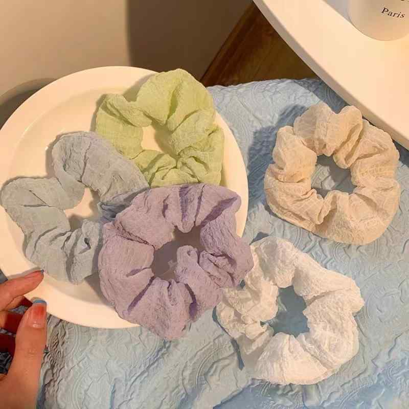 ヘアアクセサリー レディース シュシュ ヘアゴム 髪飾り 髪留め 伸縮...