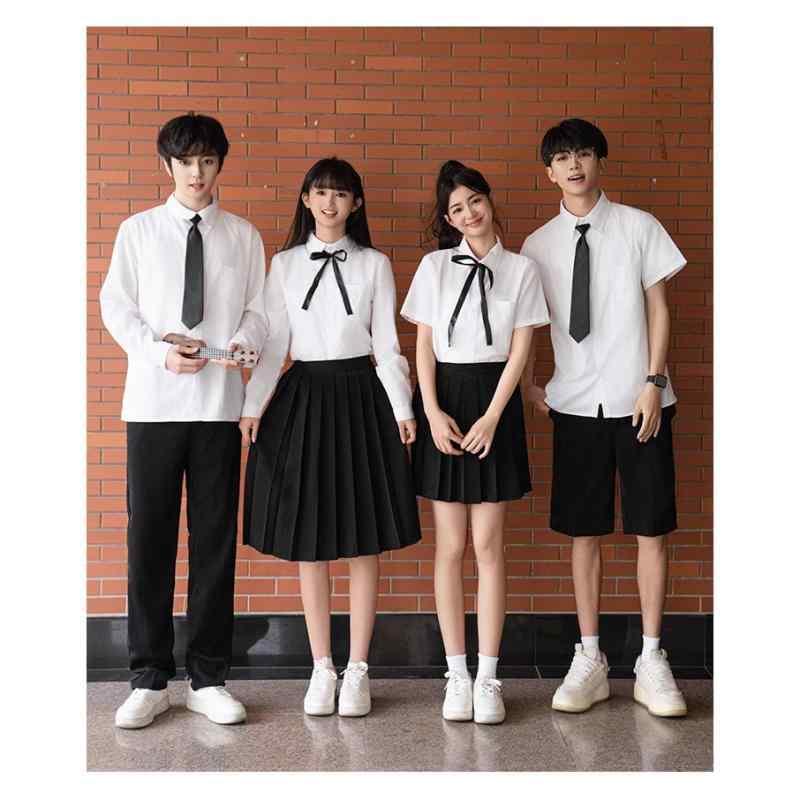 セットアップ レディース 学生 学園祭 文化祭 体育祭 運動会 合唱コンクール 詩の朗読 発表会 制服 衣装 クラスTシャツ ブレザー風 ジャケット スカート ゆったり 体型カバー 大きいサイズ プラスサイズ 着痩せ 通学用 普段使い スクールスタイル