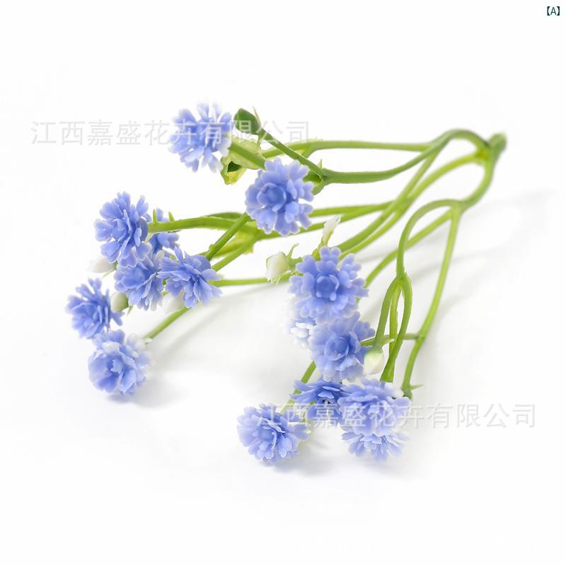 造花 飾り付け カスミソウ フラワーパーツ DIY 手芸 ハンドメイド 素材 装飾用 雑貨 アレンジメント インテリア おしゃれ ナチュラル フェイクグリーン リアル 枯れない 贈り物 ギフト用 ウェディング 結婚式 ブライダル 撮影用 小物 記念日 パ
