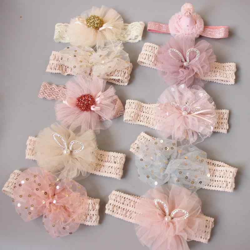 ヘアアクセサリー キッズ 女の子 子供用 ベビー用 王冠 リボン ヘッドバンド 髪飾り 新生児 赤ちゃん 幼児 かんむり ヘアバンド カチューシャ おしゃれ かわいい プレゼント 贈り物 お祝い 出産祝い パーティー イベント 撮影用 フォトスタジオ 記
