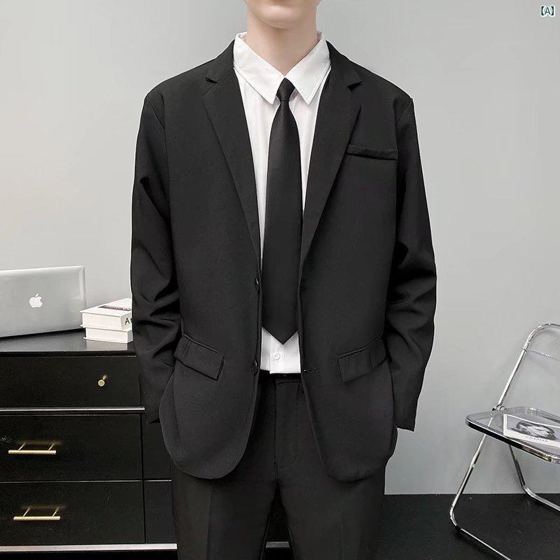 スーツ 男性用 メンズ セットアップ テーラードジャケット スラックス パンツ 上下...