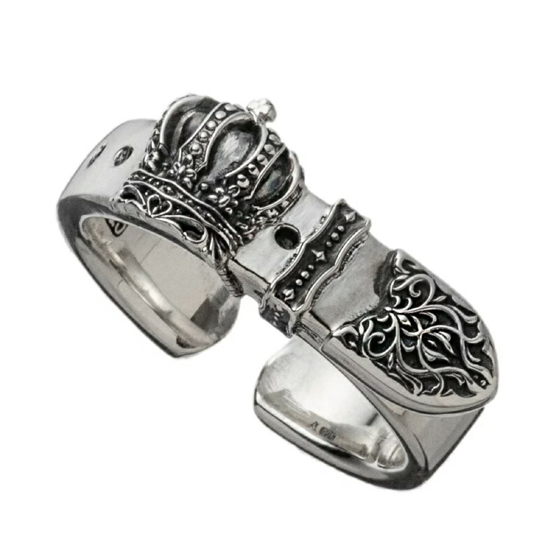 送料無料 アルテミスキングス ARTEMISKINGS クラウンベルトリング 指輪 AKR0058