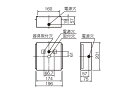 【メーカー保証】パナソニック FK11760 誘導灯用取付ボックス FA10303用・FA10307用