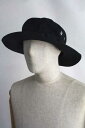 美品 DURABLE CAPS&HATS デュラブル キャップアンドハット サファリハット【古着】【中古】【メンズ】【男性】【ヴィンテージ】 【ビンテージ】アメカジ キャンプ アウトドア アメカジ 帽子 CAP 黒 ニューエラ NEW ERA