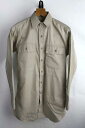1960年代 vintage ワークシャツ(【M】相当くらい)【古着】【中古】【メンズ】【レディース】【ヴィンテージ】 【ビンテージ】 【レトロ古着】【vintage】60’s 60s マチ付き