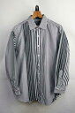 ラルフローレン 長袖シャツ【中古】【メンズ】レア Ralph Lauren マルチストライプ【17 32/33】(【XXL】相当)【古着】【レディース】【ヴィンテージ】 【ビンテージ】 【vintage】オールド おしゃれ オシャレ アメカジ 90’s 90s 男性 オーバーサイズ クレイジーパターン