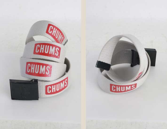 チャムス ベルト【中古】【メンズ】【レディース】CHUMS ブービーイージー Booby Easy Belt ガチャベルト【古着】【男性】女性 アメカジ アウトドア キャンプ トレッキング 登山 総柄 ロゴ