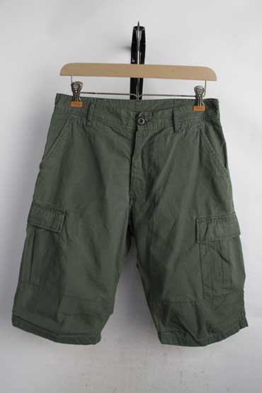 ミリタリー 6ポケットショートパンツ W28.3【S-REGULAR】【古着】【ヴィンテージ】【メンズ】【レディース】【中古】【軍物】【迷彩】【実物】【ミリタリー】ハーフパンツ 短パン カーゴパンツ