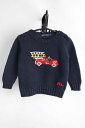 ラルフローレン Ralph Lauren 消防車柄 セーター【90】【古着】【中古】【キッズ】子供 2歳 3歳 男の子【オールド】 【レトロ古着】90’s 90s アメカジ お出かけ 幼稚園 保育園