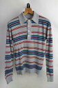 長袖 ニット ポロシャツ 1970年代 vintage(【M】相当)【古着】【中古】【メンズ】【レディース】オールド 【ヴィンテージ】 【ビンテージ】 【レトロ古着】【vintage】 70s 70’s アメカジ