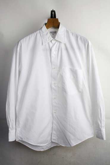 Rakuten - ポール・スミス Paul Smith 長袖シャツ【M】【古着】【中古】【メンズ】【レディース】白シャツ 無地 ワンポイント ビジネス オシャレ おしゃれ