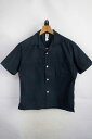 MHL. 半袖シャツ【中古】【メンズ】by マーガレット ハウエル エムエイチエル 半袖 オープンカラーシャツ【M】開襟【古着】【レディース】【ヴィンテージ】 【ビンテージ】【vintage】【アメカジ】男性 女性 MARGARET HOWELL 596-8150509 胸ポケット ボックス