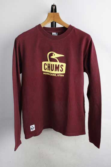 チャムス CHUMS 長袖Tシャツ【M】ロンT ロンティー【古着】【中古】【メンズ】【男性】【レディース】【女性】アメカジ アウトドア キャンプ トレッキング 登山 ペンギン カットソー CH01-1430 ブービーフェイスロングスリーブTシャツ BoobyFace L/ST-Shirt